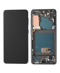 Ecran LCD Display OLED Samsung Galaxy S21 FE, G990 Cu Rama Negru