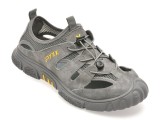 Pantofi GRYXX gri, 240126, din material textil