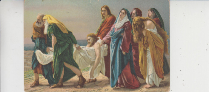 D11 A 51 - Felicitare de colectie - tematica religioasa - anii 1920