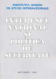 AS - INTERESUL NATIONAL SI POLITICA DE SECURITATE