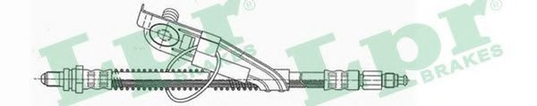 Conducta / cablu frana FORD COURIER (J3, J5) (1996 - 2016) LPR 6T46780