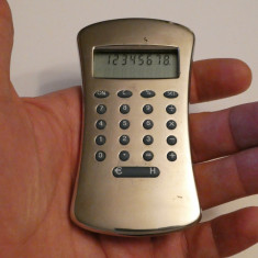 CALCULATOR DE BIROU - Convertor Euro - Vintage - Din Metal - De firma - RAR !