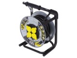 Prelungitor alimentare KEL 3x2,5mm2 4 prize 25m 16A negru