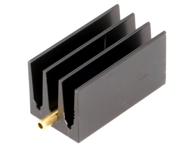 Radiator TO220 Negru 30mm x 16mm