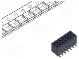 Conector SAMTEC şiruri pini tată 14 pini 1,27mm aurit SMT