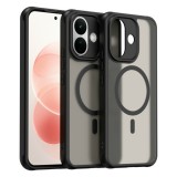 Husa pentru Xiaomi Redmi Note 17, Matte, compatibila cu MagSafe, Protectie 360, Anti-Soc, Negru