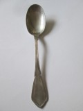 6) Lingurita din argint cu marcaj 800 circa 1920,lungime=101 mm,greutate=8,28 grame
