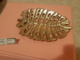 Frunza aurie decorativa metalica Meli Melo noua cu eticheta, ART
