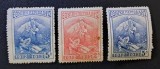 Grecia 1913 - Set 3 Timbre Benefice / Asistență Națională &bdquo;Războaiele Balcanice 1912&ndash;1913&rdquo; -CLN1