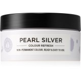 Maria Nila Colour Refresh Pearl Silver mască fină de hrănire fără pigmenți permanenți de culoare rezistă la 4 - 10 spălări 0.20 100 ml