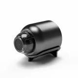 Mini camera de supraveghere WiFi 1080 HD, nightvision, detectare miscare, control aplicatie, unghi 140 grade, microfon incorporat