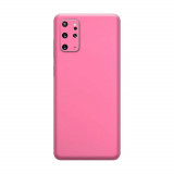 Cumpara ieftin Set Doua Folii Skin Acoperire 360 Compatibile cu Samsung Galaxy S20 Plus - Wrap Skin Hot Glossy Pink, Roz, Oem