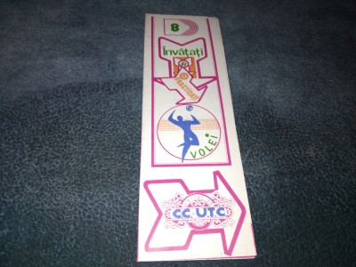INVATATI SI PRACTICATI VOLEI EDITAT DE CC AL UTC foto