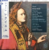 Vinil LP &quot;Japan Press&quot; Faur&eacute; : Victoria / Andr&eacute; Cluytens &lrm;&ndash; Requiem (-VG)