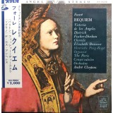 Vinil LP &quot;Japan Press&quot; Faur&eacute; : Victoria / Andr&eacute; Cluytens &lrm;&ndash; Requiem (-VG)