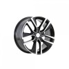 Set 4 Jante Aliaj PDW 18 inch 5x114.3 ET35 8J Negru Polish Compatibil: BMW Seria 3, Mazda, Honda, Toyota, Hyundai, Kia, Nissan