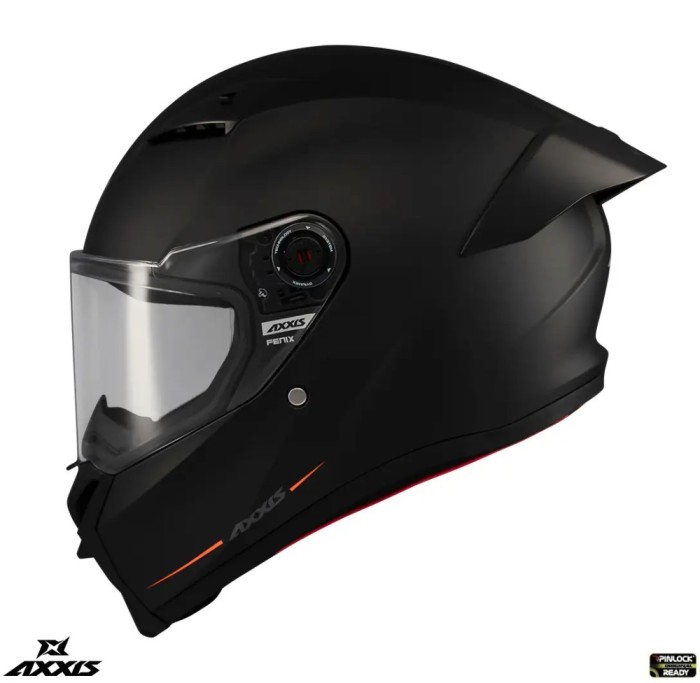 Casca integrala pentru scuter - motocicleta Axxis Fenix A1 negru mat &ndash; tip viziera: MT-V-31B &ndash; DKS429 S (55/56cm)