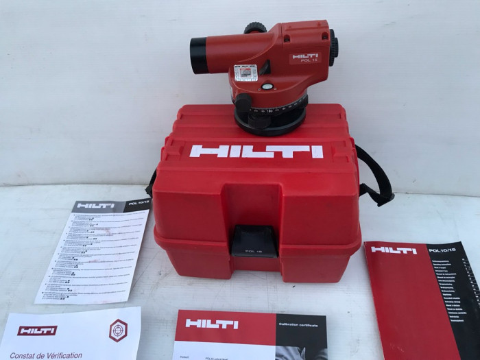 Nivela Optica HILTI POL 15 Fabricatie 2017