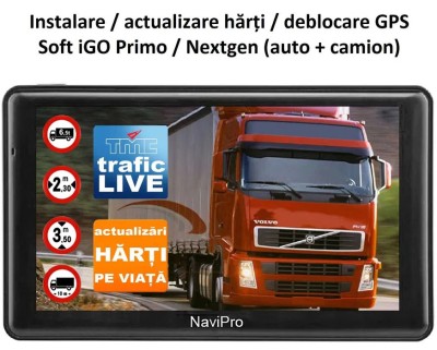 GPS INSTALARE ACTUALIZARE Gps harti 2023 Update Gps IGO PRIMO SOFT Camion Tir foto