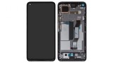 Display Xiaomi Mi 10T / 10T Pro cu Rama Negru, Ecran LCD de Inlocuire, Piese Telefon