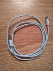 Cablu date ?i incarcare, USB, mufa Lightning iPhone foto
