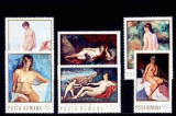 B2195 - Romania 1971 - Pictura-nuduri 6v.neuzat,perfecta stare, Nestampilat
