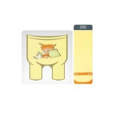Ciorapi Bumbac Copii Tip-Top, Model 202, Galben, 62-74 (12)