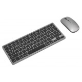Set Tastatura Slim cu Mouse Wireles si Bluetooth WB-8077 2F023 XXM