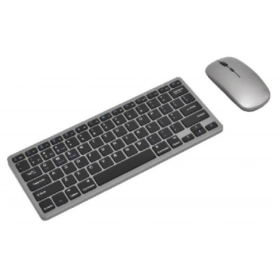 Set Tastatura Slim cu Mouse Wireles si Bluetooth WB-8077 2F023 XXM foto