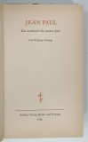JEAN PAUL, EIN LESEBUCH F&Uuml;R UNSERE ZEIT von WOLFGANG HARTWIG, 1966
