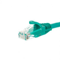 Cablu UTP NETRACK Patchcord Cat 5e 0.25m Verde foto