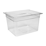 Cumpara ieftin Container Gastronorm Yato GN 1/2 Policarbonat 11.7L, 325x265x200mm, Profesional, Transparent, YG-00403