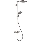 Sistem de dus cu baterie termostatata, antracit satinat, Hansgrohe Raindance Select S 240