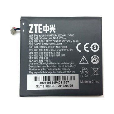 ACUMULATOR ZTE LI3720T42P3H585651 ORIGINAL SWAP foto