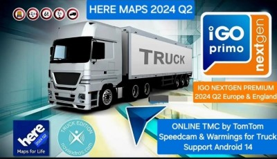 Card GPS HARTI Navigatie iGO PRIMO GPS TABLETE GPS TIR CAMION NAVI Europa 2024 foto
