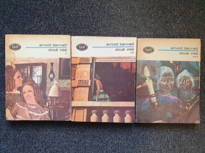 DOUA VIETI - Arnold Bennett (3 volume) foto