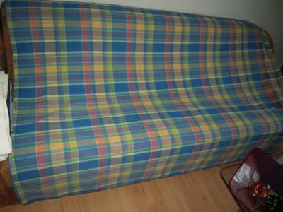 Husa pentru patura, plapuma dim. 130x190cm, inchidere cu nasturi + 7 pahare 150ml. foto