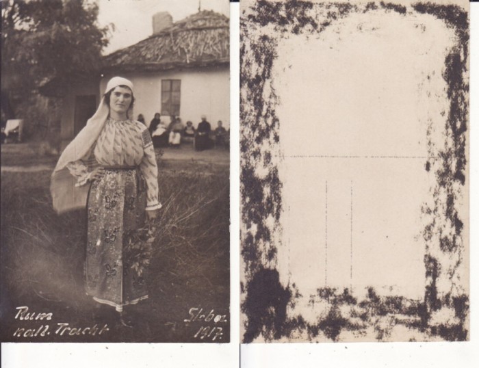 Slobozia ( Focsani, Vrancea)-tipuri, port popular militara WWI, WK1