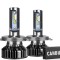 SET 2 LEDURI H4 SUPER CANBUS , 80W,10.000LM 12V-24V ALB 6000K