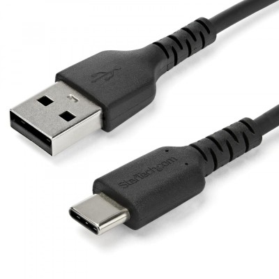 Cablu date, USB-A la USB Type C, USB C, 3A, 1m - bulk foto