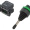 Joystick Comutator 22mm Negru 1NOx2 IP66