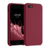Husa pentru Apple iPhone 5s / iPhone SE, Silicon, Rosu, 42766.209, kwmobile, Carcasa
