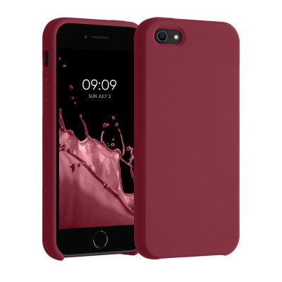 Husa pentru Apple iPhone 5s / iPhone SE, Silicon, Rosu, 42766.209, kwmobile foto