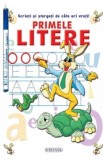 Scrieti si stergeti de cate ori vreti! Primele litere - Editura Girasol