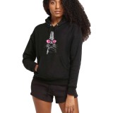 Hanorac dama negru - Bunny Fashion - L