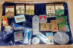 5668-I-20 Insigne URSS in metal colorat.