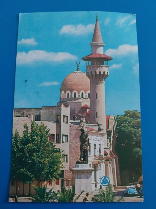 CPIB 23087 CARTE POSTALA - CONSTANTA. MOSCHEEA, CIRCULATA, 1973, STAMPILE, TIMBRU