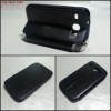 Husa Flip Stand Neagra pentru Microsoft Lumia 535, Protectie Premium, Bulk