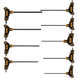 Vorel 56639 - Set chei cu maner T si profil torx T10-T50 9 bucati