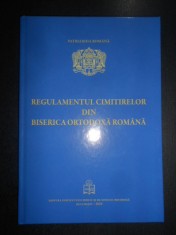 Regulamentul cimitirelor in Biserica Ortodoxa Romana (2020, editie cartonata)
